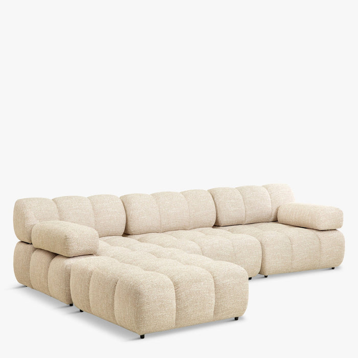 Waffle corner sofa