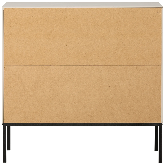 Commode pin massif beige Adam