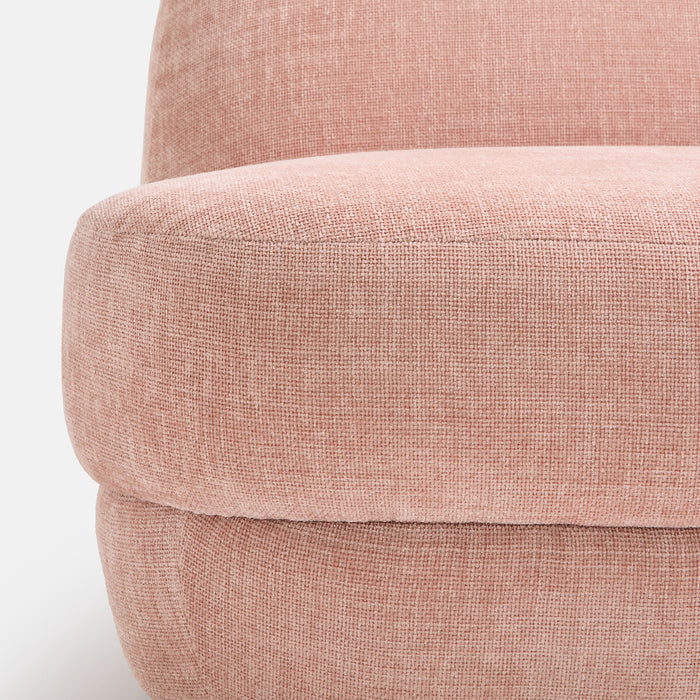 Olko Textured Fabric Armchair