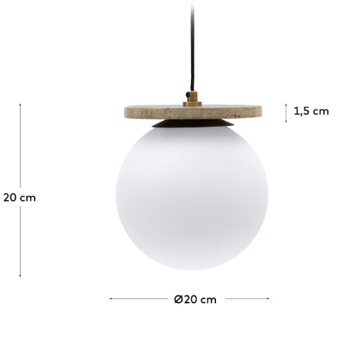 Alba ceiling light