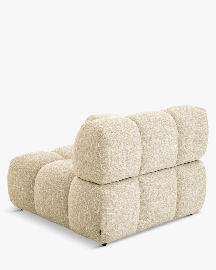 Fauteuil modulable Waffle avec accoudoir interchangeable