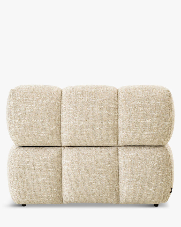 Fauteuil modulable Waffle avec accoudoir interchangeable