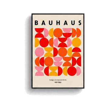 Affiche encadrée - Bauhaus