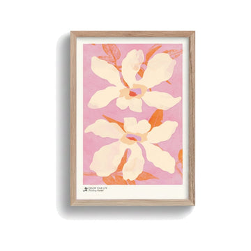 Framed print - Mother-of-pearl