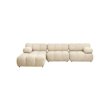 Waffle corner sofa