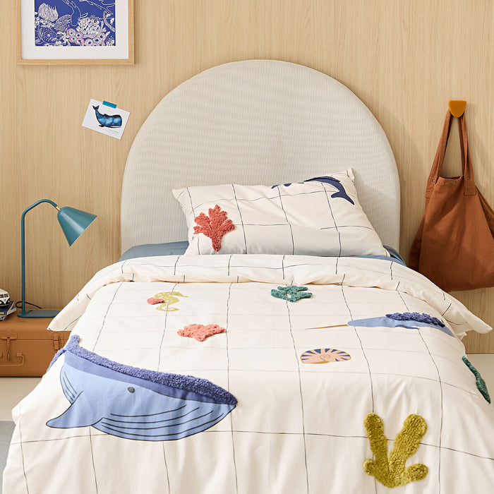 Tête de lit Vilara écru – mise en ambiance chambre d'enfant